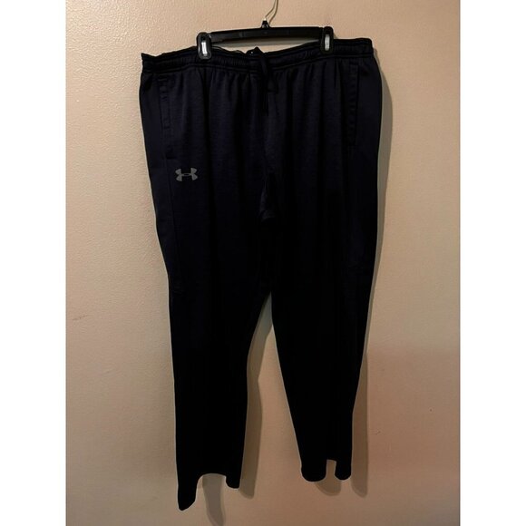 Men's Under Armour Blue Warm Up Pants Size 4XL [EXCELLENT] - Picture 1 of 4